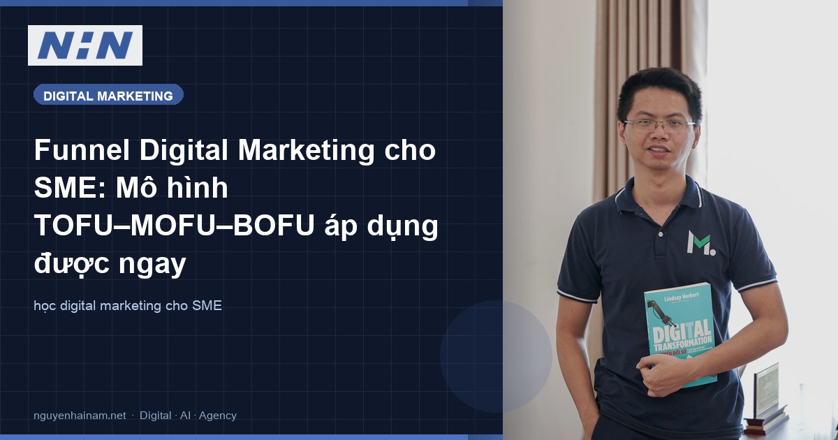 Funnel Digital Marketing cho SME: Mô hình TOFU–MOFU–BOFU áp dụng được ngay